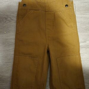 Carhartt Kids Overalls in Carhartt Brown